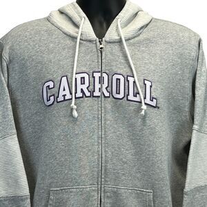 Carroll College Saints Hoodie Under Armour Hooded Sweatshirt Gray Mens L Large
